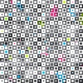 Abstract color squares grunge seamless pattern Royalty Free Stock Photo