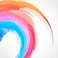 Abstract color swirl background