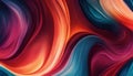 Abstract Color Swirls Background Royalty Free Stock Photo