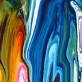 Abstract colored background, similar to spilled paints