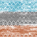 Abstract colored geometric style triangle lines seamless pattern