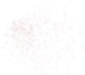 Abstract colored motion, particle or random shape pattern. Repeat, web, backdrop & template. Royalty Free Stock Photo