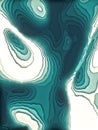 Abstract colored paper cut art background design for website template. Topography map concept. 3d rendering