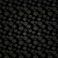 Seamless pattern with hearts Royalty Free Stock Photo