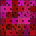 Abstract colored puzzle background Royalty Free Stock Photo