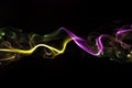 Abstract colored smoke Royalty Free Stock Photo