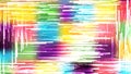 Abstract Colorful Asymmetric Irregular Lines Background Vector Illustration