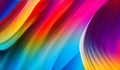 Background with waves. Abstract Light Background. multicolor abstract background with glow, blurry light lines, waves