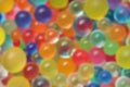 Abstract colorful background. Blurred color spheres. Royalty Free Stock Photo