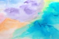 Abstract colorful background. Painted sheet of paper