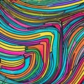 Abstract colorful background design, Abstract moden colorful wallpaper Royalty Free Stock Photo