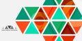 Geometric colorful abstract background graphics template Royalty Free Stock Photo