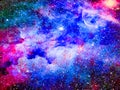 Abstract colorful background natural and beautiful sky star fire Royalty Free Stock Photo