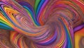 abstract colorful background _A psychedelic swirl of rainbow colors. Pink, orange, yellow, green, blue, and purple spiraling Royalty Free Stock Photo