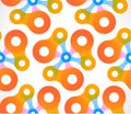 Abstract colorful background rainbow circles Royalty Free Stock Photo