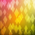 Abstract colorful background with rhombuses