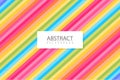 Abstract colorful background with slanted lines