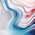 abstract colorful background with smooth lines in blue, pink and white colors Royalty Free Stock Photo