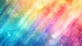 Abstract Colorful Background with Sparkling Lights, Generative AI Royalty Free Stock Photo