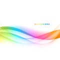 Abstract colorful background. Spectrum wave. Royalty Free Stock Photo