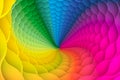 Abstract colorful background tunnel