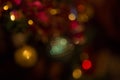 Abstract Colorful Background With Warm Colors. Bokeh Lights Out Royalty Free Stock Photo