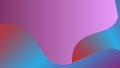 Abstract Colorful Background with Waves and Gradient Royalty Free Stock Photo