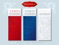 Football 2018 Russia World Cup SOCCER tickets Royalty Free Stock Photo