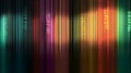 Abstract colorful barcode pattern with glowing digital data Royalty Free Stock Photo