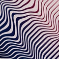 Abstract of colorful in blue pink tone of dark diagonal stripes