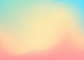 Abstract colorful blur background, rainbow gradient vector illustration template for website, poster, banner, backdrop Royalty Free Stock Photo