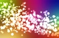 Abstract Colorful Blur Bokeh background Design. Royalty Free Stock Photo