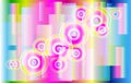 Abstract Colorful Blur Bokeh background Design. Circle, blurred Royalty Free Stock Photo