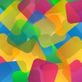 Abstract Colorful blur square seamless background Design Royalty Free Stock Photo