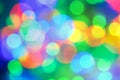 Abstract Colorful Bokeh Background For Christmas Xmas, Happy New Year 2020, Festive, Event, Happy Birthday, Celebration,