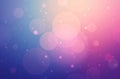 Abstract colorful bokeh background with soft gradient effect Royalty Free Stock Photo
