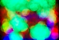 Abstract colorful bright bokeh background of Christmaslight Royalty Free Stock Photo