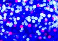 Abstract colorful bright bokeh background of Christmaslight Royalty Free Stock Photo