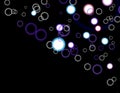 Abstract colorful bubble background Royalty Free Stock Photo