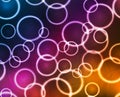 Abstract colorful bubble background Royalty Free Stock Photo