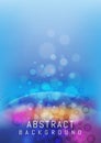Abstract Colorful Bubble Style Background Design