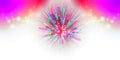 Abstract Colorful Burst Radiating Energy Bright Background Royalty Free Stock Photo