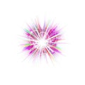 Abstract Colorful Burst Radiating Energy Bright Light Festive Design Royalty Free Stock Photo