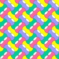 Abstract colorful cheerful seamless pattern