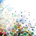 Abstract colorful circle background Royalty Free Stock Photo