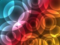 Abstract Colorful Circle Background Royalty Free Stock Photo