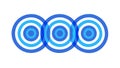 Abstract Colorful Concentric Rings Vector Design, vector design Generative AI Royalty Free Stock Photo