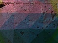 Abstract colorful concrete textured triangle background