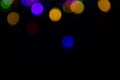 Christmas light. Colorful abstract background. Bokeh Background. Abstract colorful cristmas light. Royalty Free Stock Photo