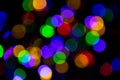 Christmas light. Colorful abstract background. Bokeh Background. Abstract colorful cristmas light. Royalty Free Stock Photo